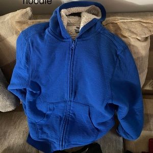 Old Navy royal blue fleece lined hoodie